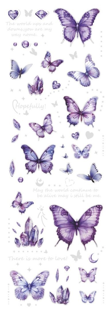 Naklejka (nalepka) Craft-Fun Series Naklejki foliowe 6 plansz Titanum (25YZ015)