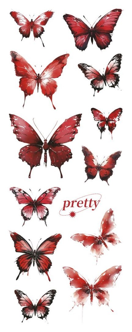 Naklejka (nalepka) Craft-Fun Series Naklejki foliowe 6 plansz Titanum (25YZ016)