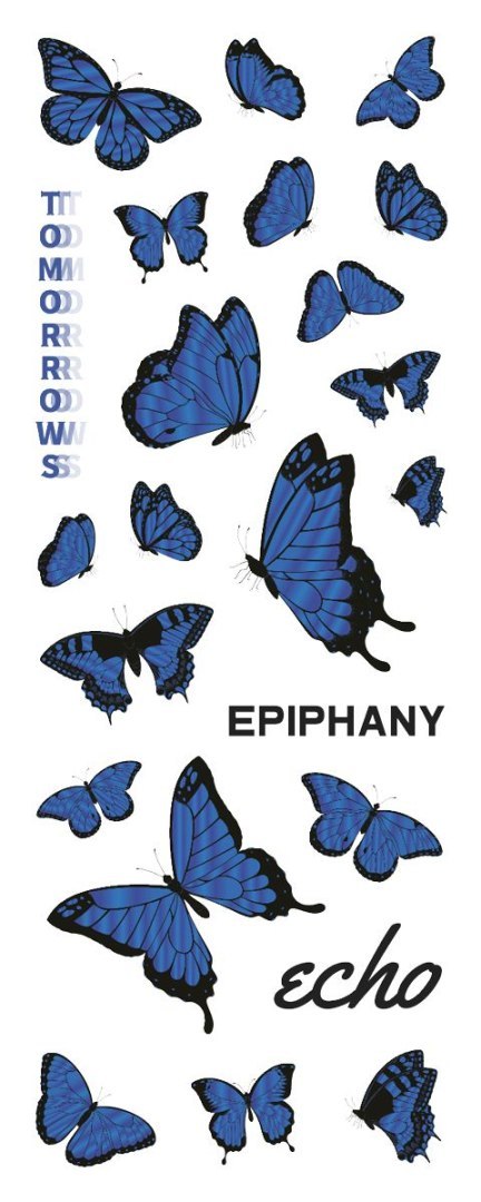 Naklejka (nalepka) Craft-Fun Series Naklejki foliowe 6 plansz Titanum (25YZ017)