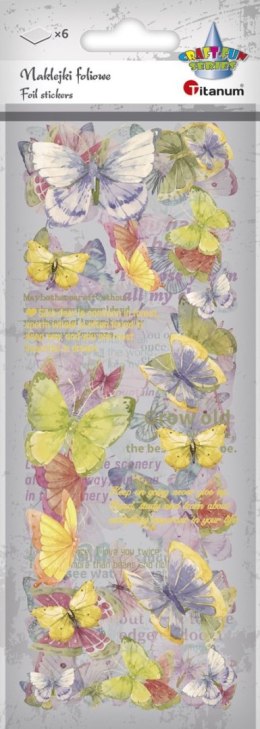 Naklejka (nalepka) Craft-Fun Series Naklejki foliowe 6 plansz Titanum (25YZ018)
