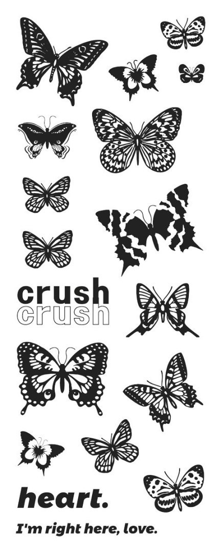 Naklejka (nalepka) Craft-Fun Series Naklejki foliowe 6 plansz Titanum (25YZ024)