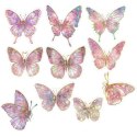 Naklejka (nalepka) Craft-Fun Series Motyle różowe Naklejki foliowe Titanum (25CR002)