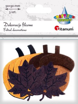 Ozdoba filcowa Craft-Fun Series Jesień Titanum (EA975)