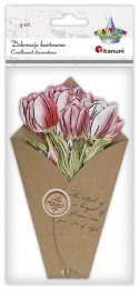 Ozdoba papierowa Craft-Fun Series Flower Letter tulipany Titanum (24XQ0501-11)