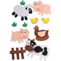 Ozdoba piankowa Craft-Fun Series zwierzęta zagrodowe Titanum (DIY16023)